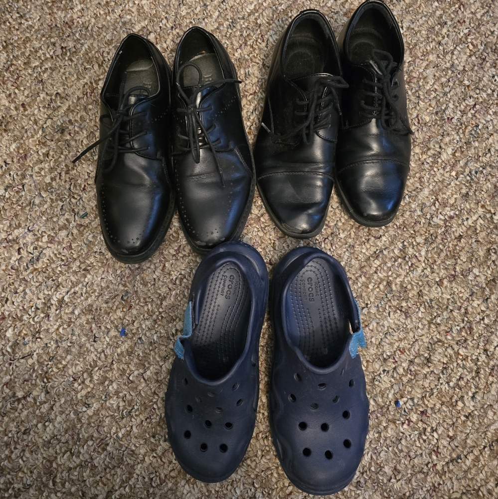 Set Of 3 Boys Shoes